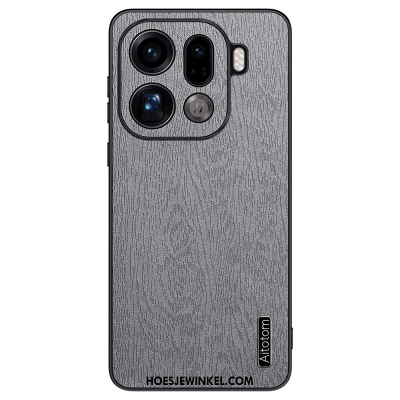 Hoesje Oppo Find X9 Pro 5g Houtstructuur