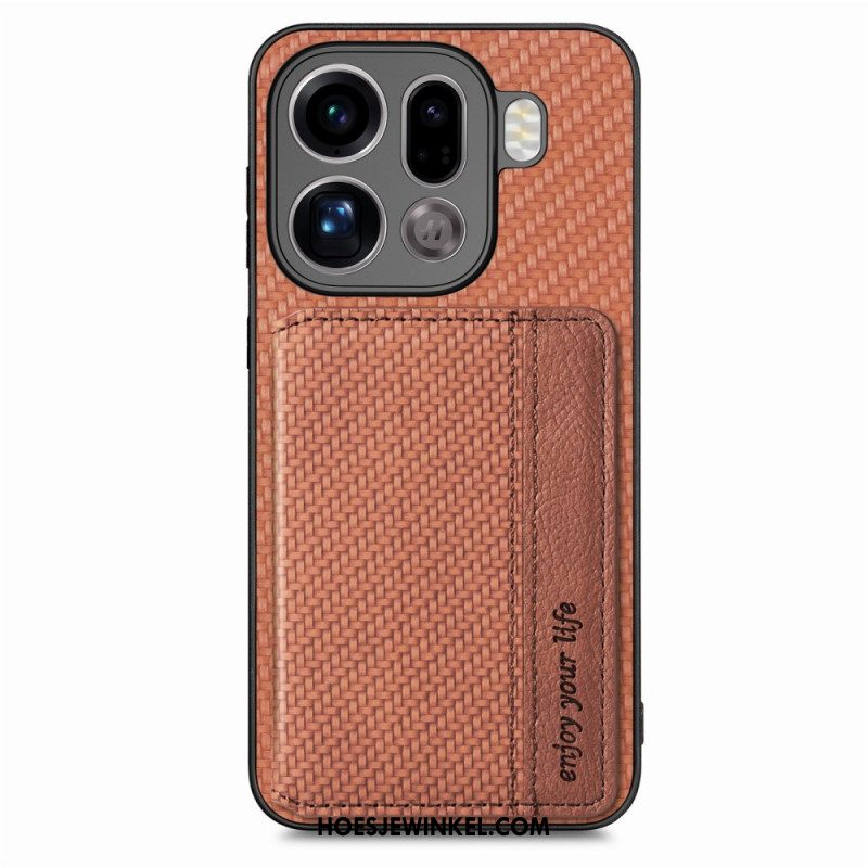 Hoesje Oppo Find X9 Pro 5g Kaarthouder En Rfid-bescherming