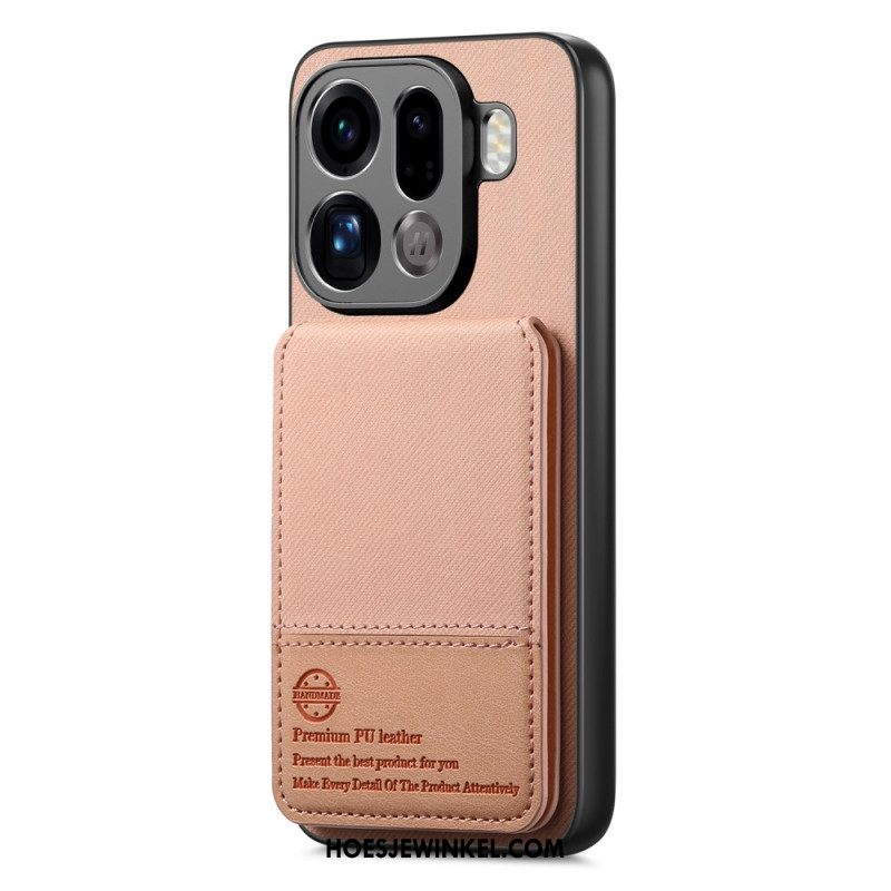 Hoesje Oppo Find X9 Pro 5g Kaarthouder En Rfid-bescherming Bescherming Hoesje