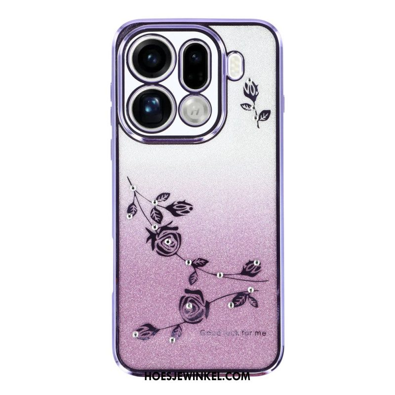 Hoesje Oppo Find X9 Pro 5g Kadem Bloemen En Strass