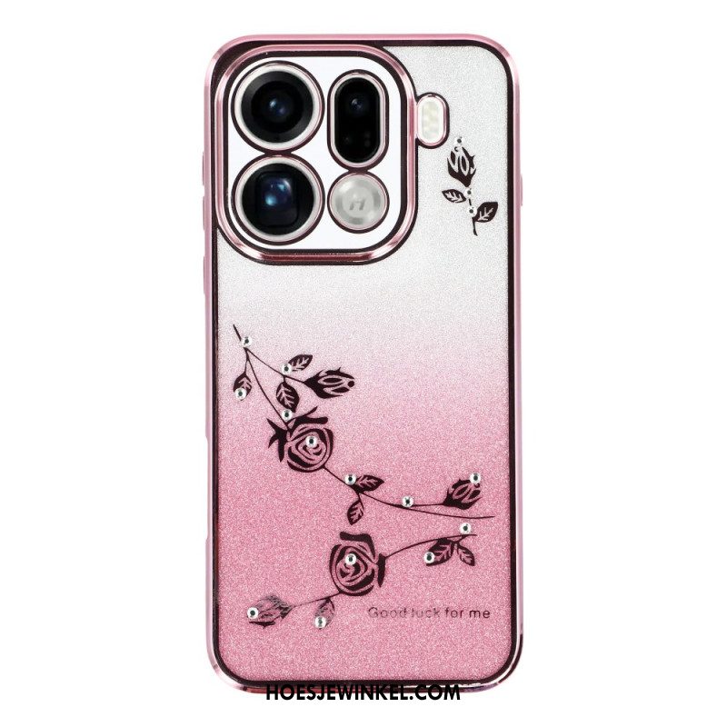 Hoesje Oppo Find X9 Pro 5g Kadem Bloemen En Strass