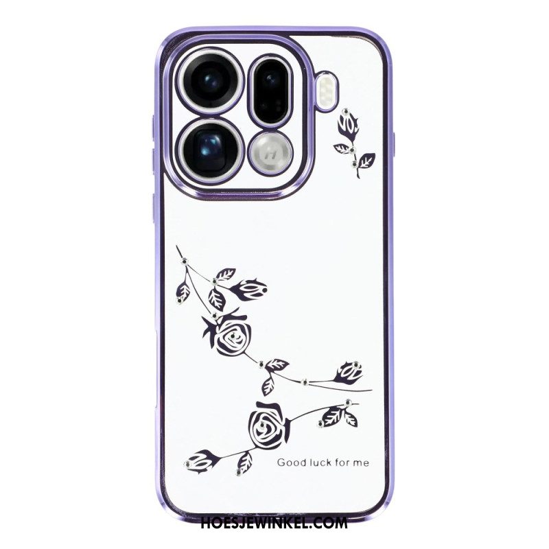 Hoesje Oppo Find X9 Pro 5g Kadem Bloemen En Strass