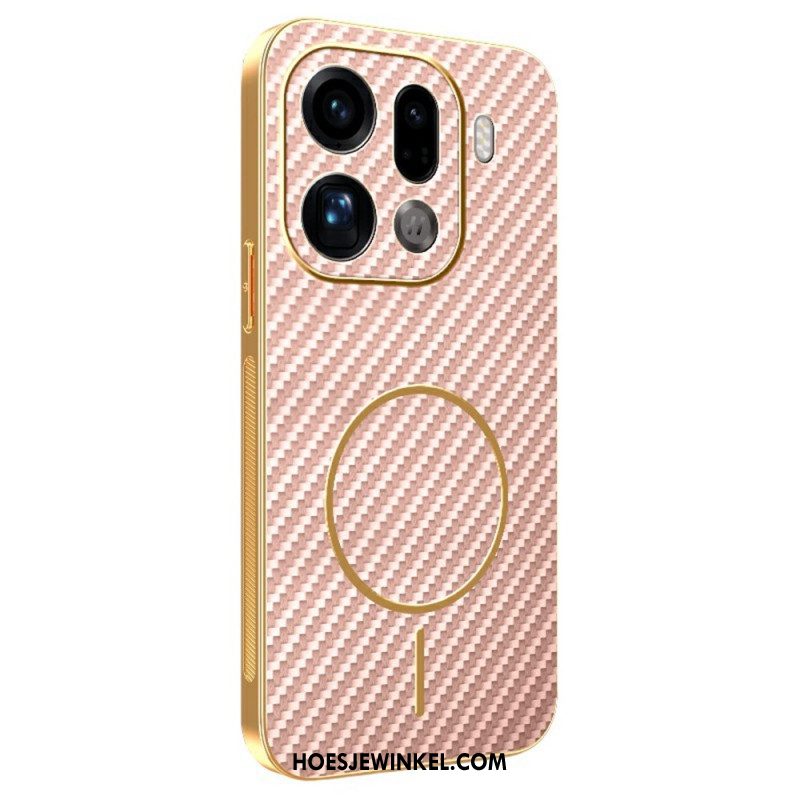 Hoesje Oppo Find X9 Pro 5g Koolstofvezelstructuur