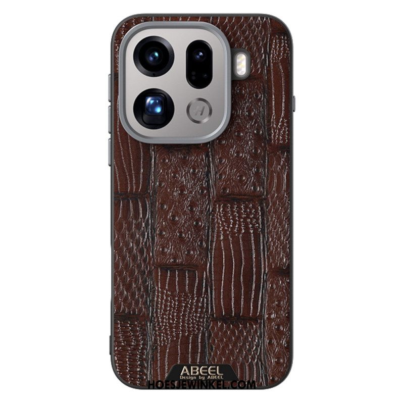 Hoesje Oppo Find X9 Pro 5g Magsafe Met Textuur Abeel Bescherming Hoesje