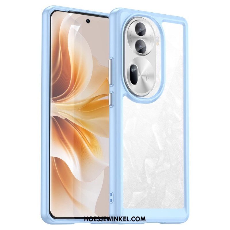 Hoesje Oppo Reno 11 Pro 5g Hybride Bescherming Hoesje
