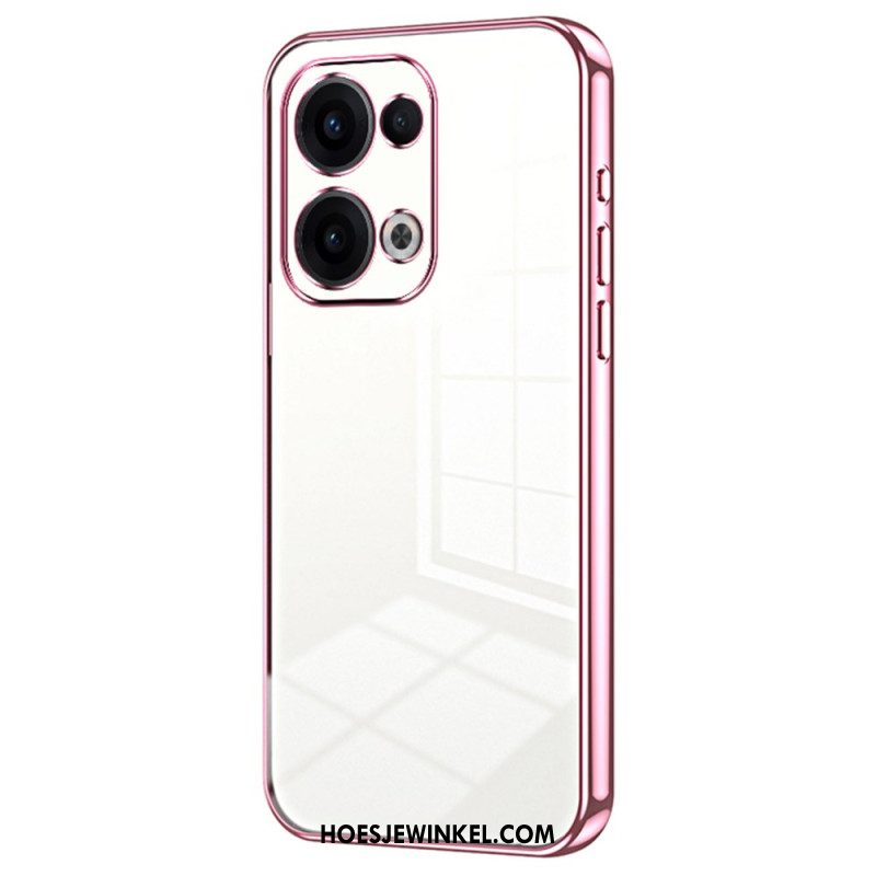 Hoesje Oppo Reno 13 5g Frame Met Metaallook