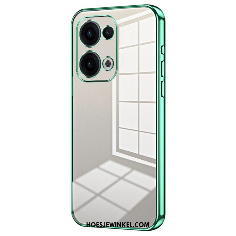 Hoesje Oppo Reno 13 5g Frame Met Metaallook