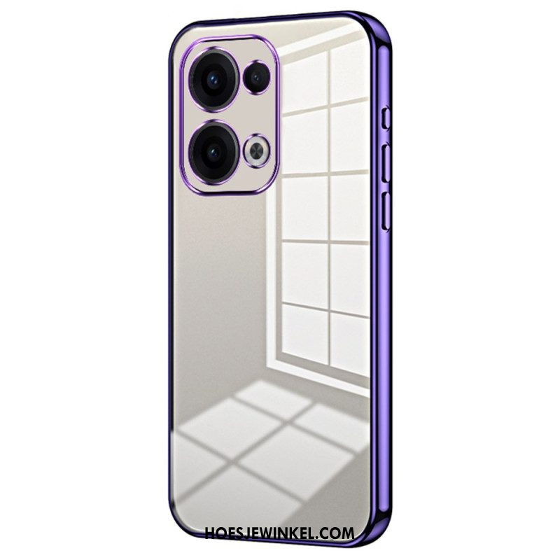 Hoesje Oppo Reno 13 5g Frame Met Metaallook