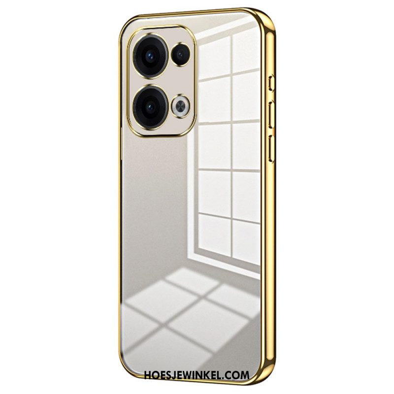 Hoesje Oppo Reno 13 5g Frame Met Metaallook