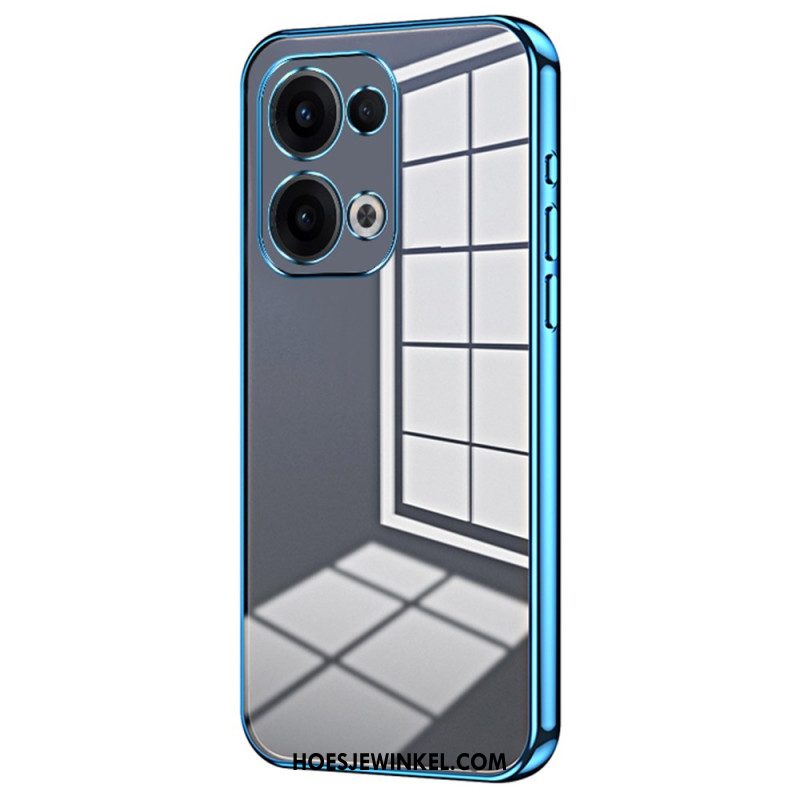 Hoesje Oppo Reno 13 5g Frame Met Metaallook