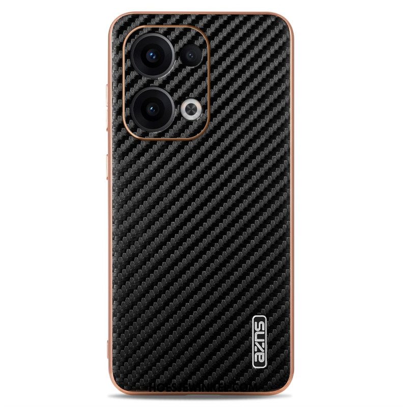 Hoesje Oppo Reno 13 5g Geborsteld Koolstofvezel Azns