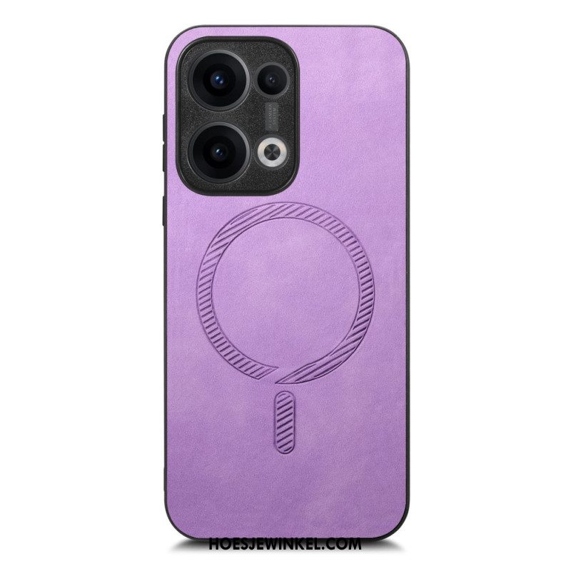 Hoesje Oppo Reno 13 5g Magsafe-compatibel Leerlook