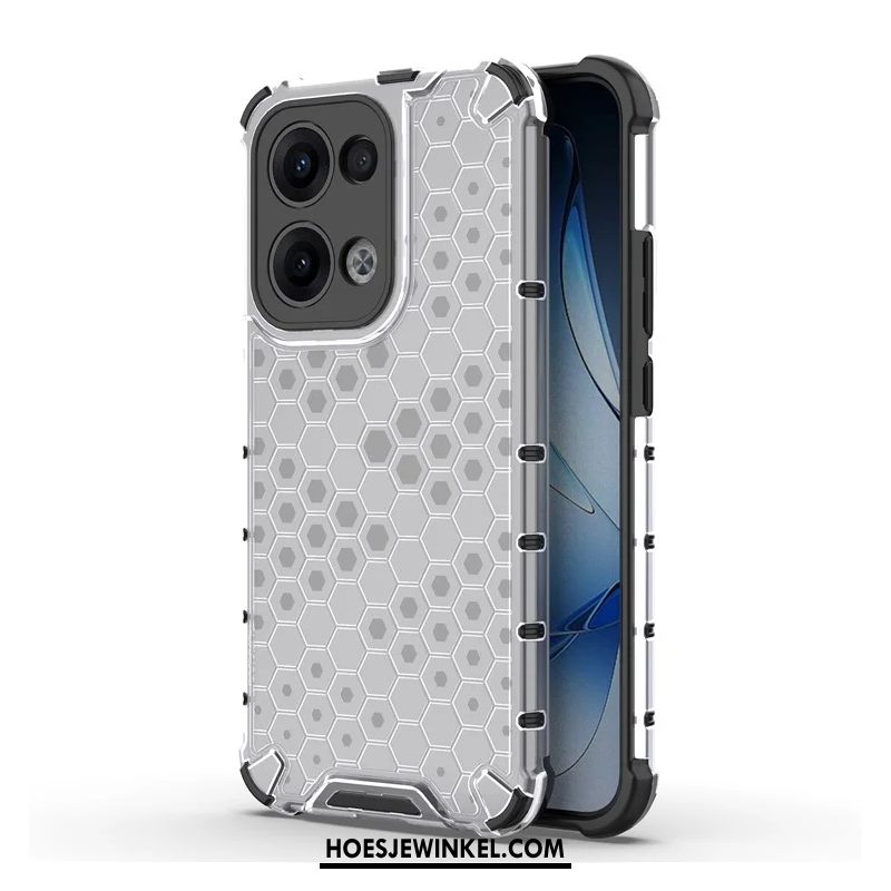 Hoesje Oppo Reno 13 Pro 5g Honingraat Bescherming Hoesje
