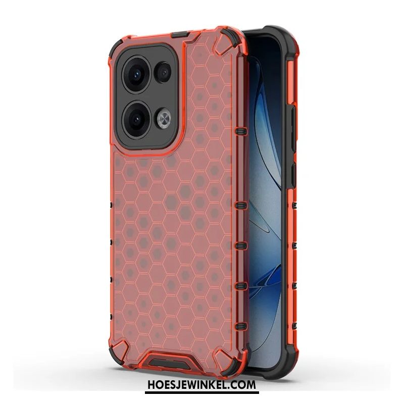 Hoesje Oppo Reno 13 Pro 5g Honingraat Bescherming Hoesje