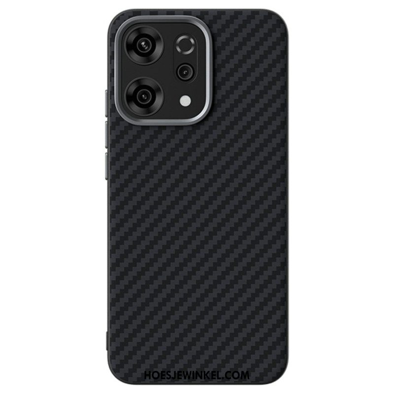 Hoesje Oppo Reno 14 5g Compatibel Met Magsafe Carbon Fiber
