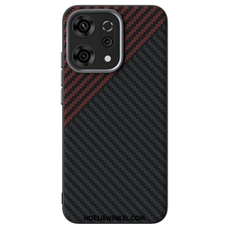 Hoesje Oppo Reno 14 5g Compatibel Met Magsafe Carbon Fiber