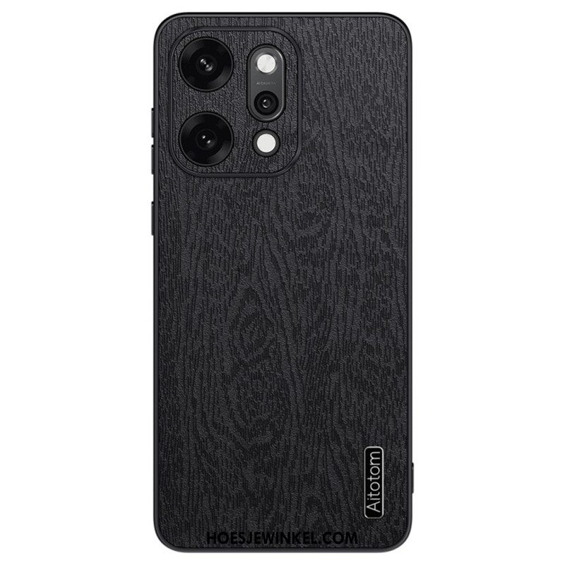 Hoesje Oppo Reno 14 5g Houtstructuur