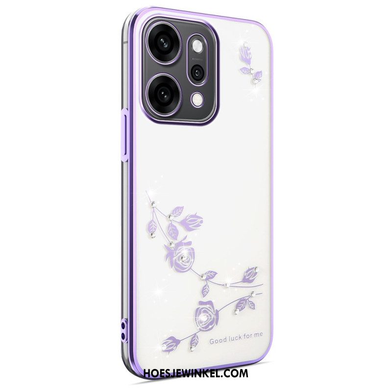 Hoesje Oppo Reno 14 Pro 5g Bloemen Kadem Bescherming Hoesje