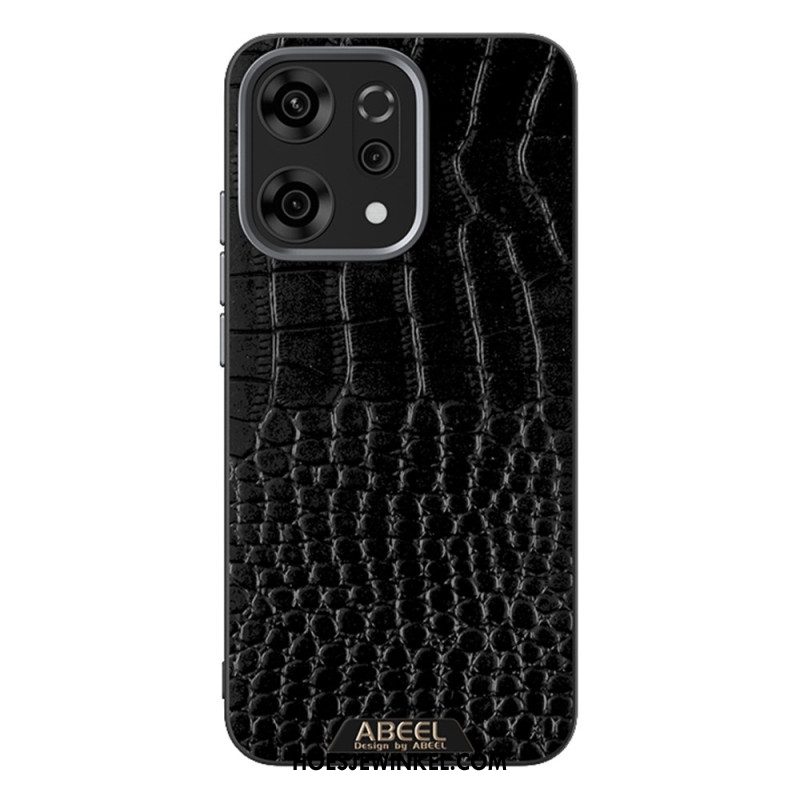 Hoesje Oppo Reno 14 Pro 5g Magsafe-compatibel Met Krokodillenprint Bescherming Hoesje