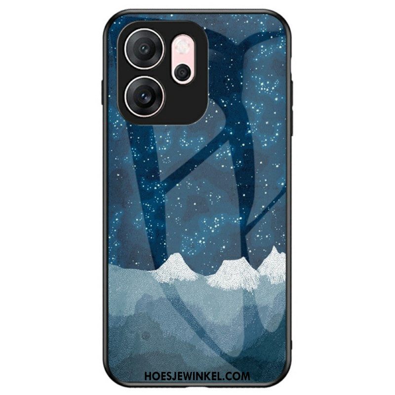 Hoesje Oppo Reno 14f 5g Hemel Gehard Glas