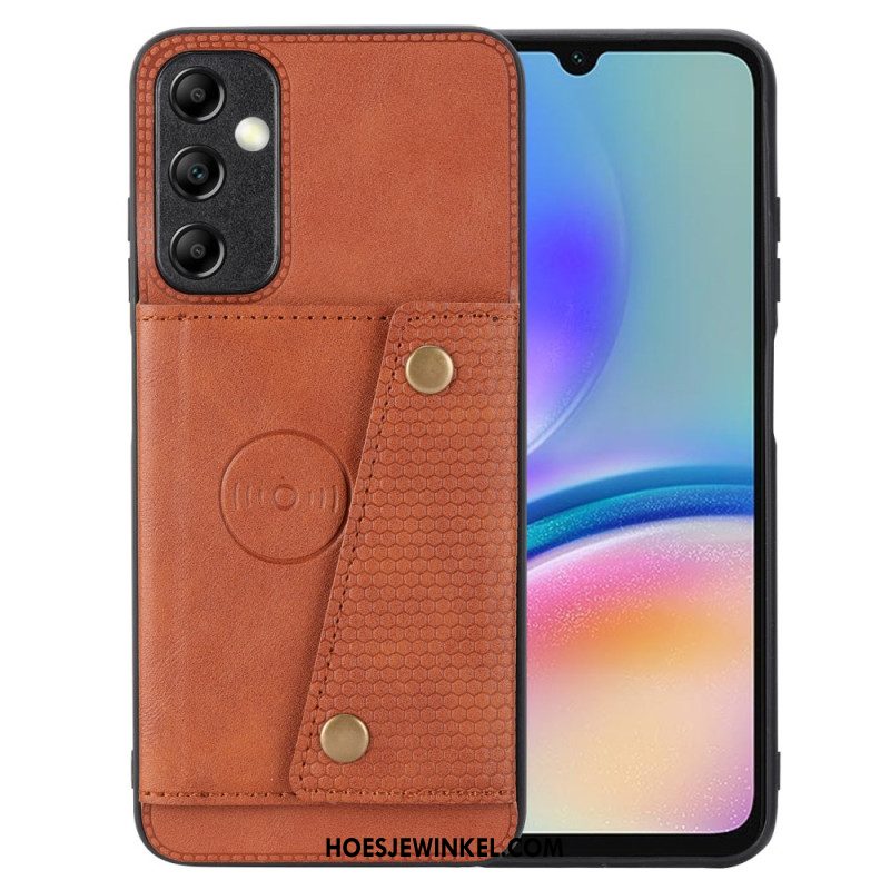 Hoesje Samsung Galaxy A15 5g Kaarthouder In Leerstijl