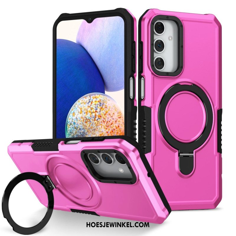 Hoesje Samsung Galaxy A15 5g Ringhouder Met 5g Metaaleffect