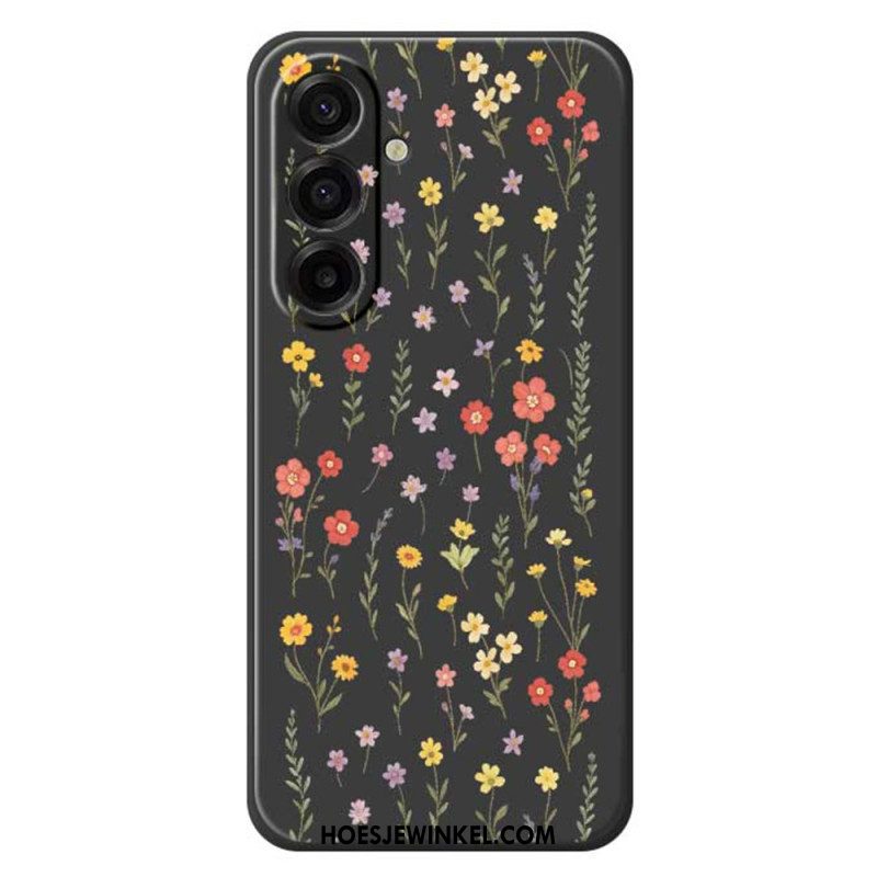 Hoesje Samsung Galaxy A17 4g / 5g Bloemen Bescherming Hoesje