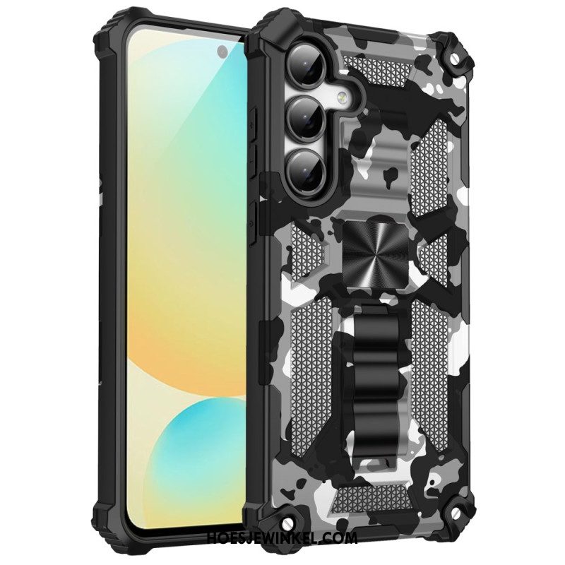 Hoesje Samsung Galaxy A17 4g / 5g Camouflage Met Geïntegreerde Standaard