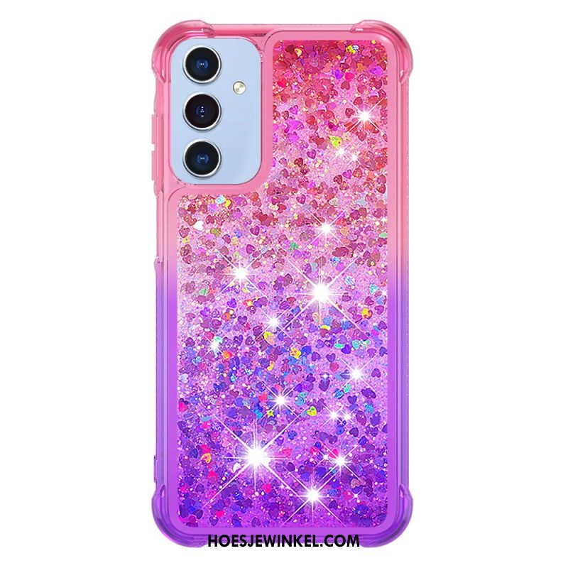 Hoesje Samsung Galaxy A17 4g / 5g Glittergradiënt Bescherming Hoesje