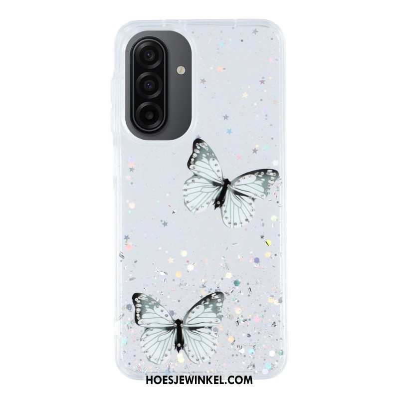 Hoesje Samsung Galaxy A17 4g / 5g Glittervlinders