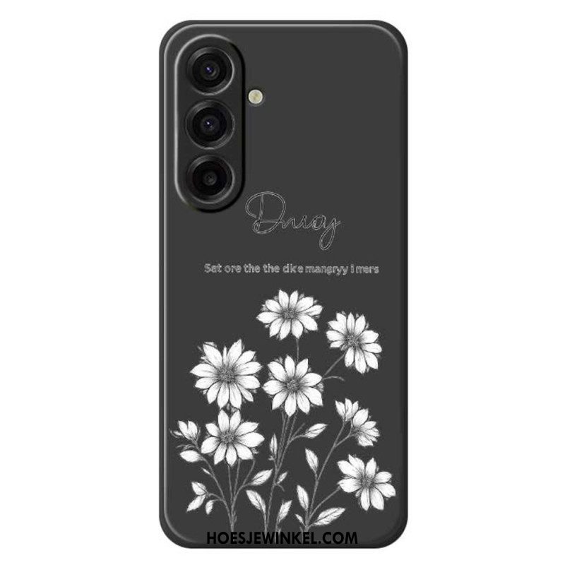 Hoesje Samsung Galaxy A17 4g / 5g Grafische Bloemen