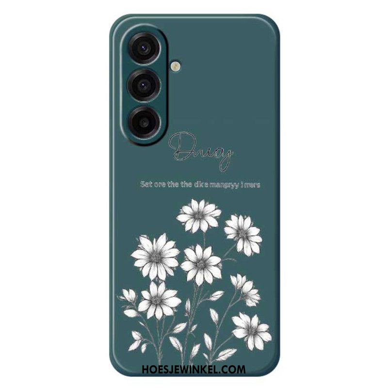 Hoesje Samsung Galaxy A17 4g / 5g Grafische Bloemen