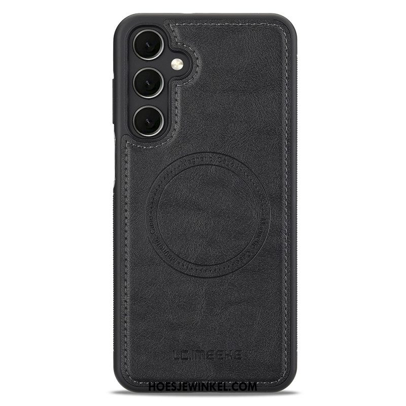 Hoesje Samsung Galaxy A17 4g / 5g Magnetisch Suède Effect Bescherming Hoesje