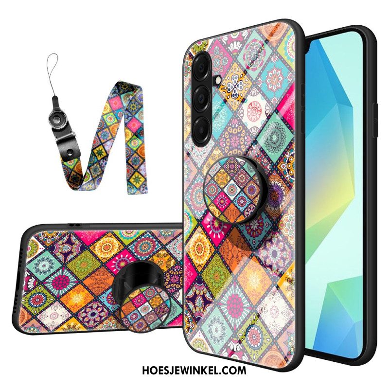 Hoesje Samsung Galaxy A17 4g / 5g Patchwork Bescherming Hoesje