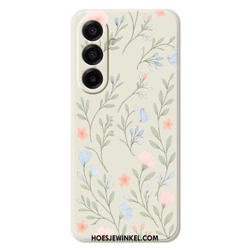 Hoesje Samsung Galaxy A17 4g / 5g Wilde Bloemen