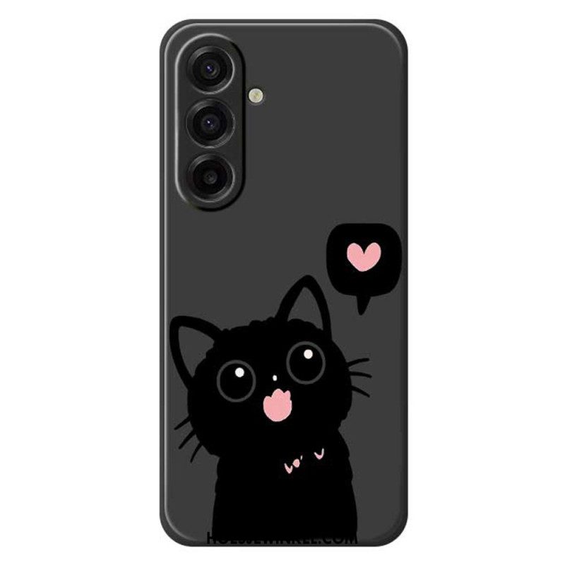 Hoesje Samsung Galaxy A17 4g / 5g Zwarte Kat