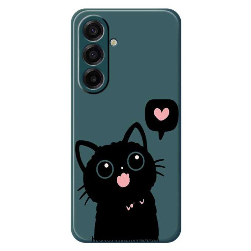 Hoesje Samsung Galaxy A17 4g / 5g Zwarte Kat