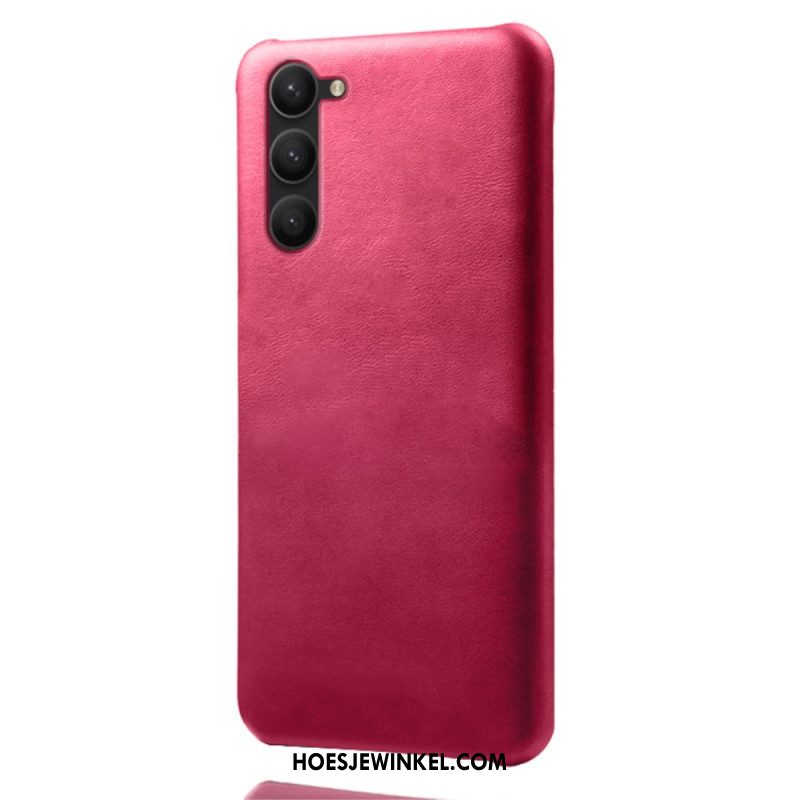 Hoesje Samsung Galaxy S24 5g Ledereffect
