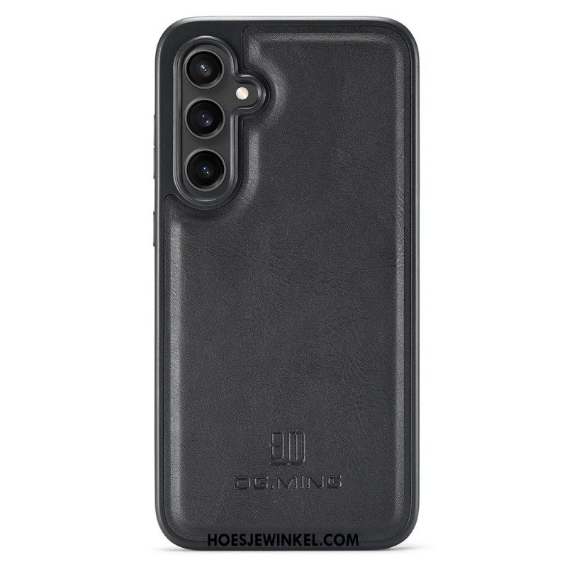 Hoesje Samsung Galaxy S25 5g Dg.ming Lederlook Bescherming Hoesje