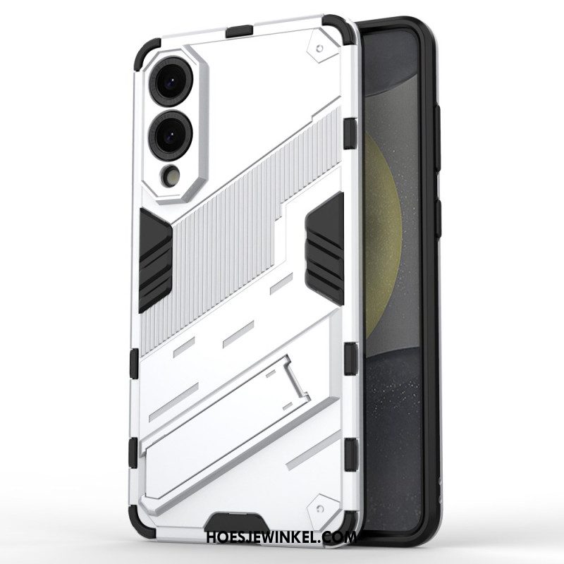 Hoesje Samsung Galaxy S25 5g Edge Afneembare Handsfree Standaard Met Twee Standen Bescherming Hoesje