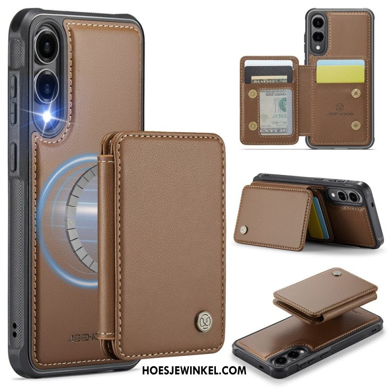 Hoesje Samsung Galaxy S25 5g Edge Afneembare Jeehood Magnetische Kaarthouder