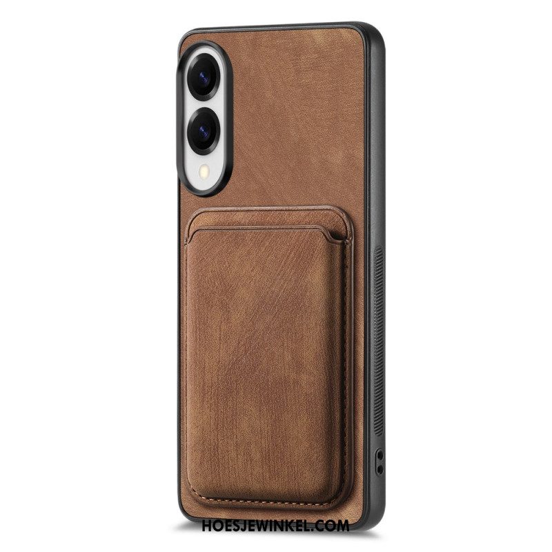 Hoesje Samsung Galaxy S25 5g Edge Compatibel Met Magsafe En Afneembare Kaarthouder