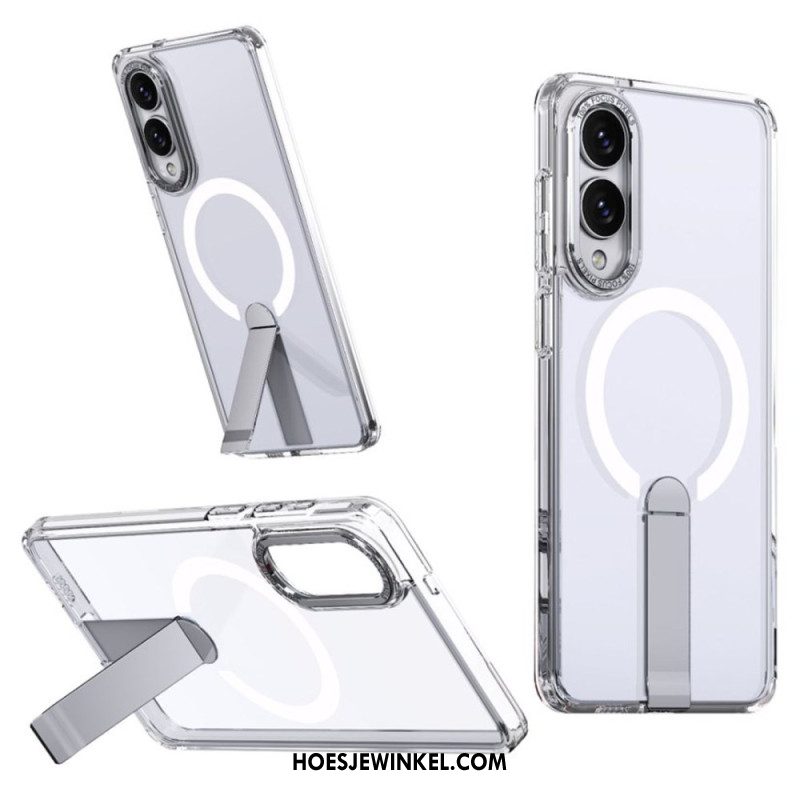 Hoesje Samsung Galaxy S25 5g Edge Compatibel Met Magsafe Met Geïntegreerde Standaard Bescherming Hoesje