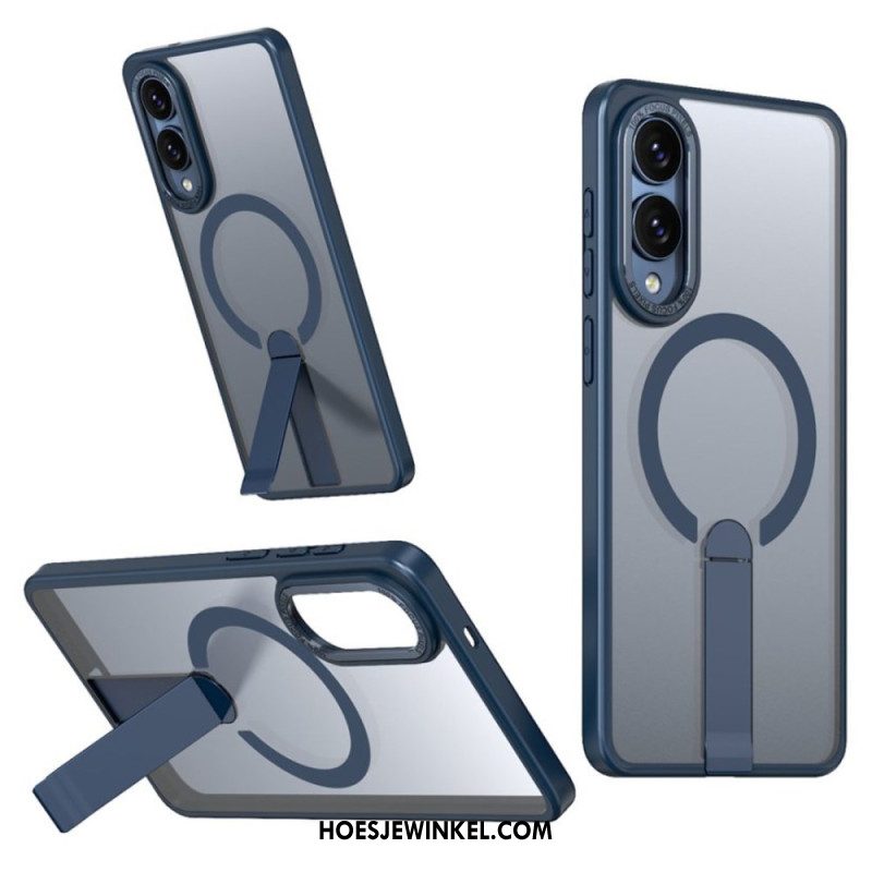 Hoesje Samsung Galaxy S25 5g Edge Compatibel Met Magsafe Met Geïntegreerde Standaard Bescherming Hoesje