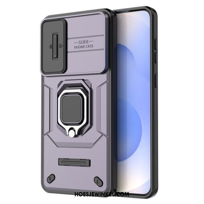 Hoesje Samsung Galaxy S25 5g Edge Duurzame Ring Met Lensbeschermer