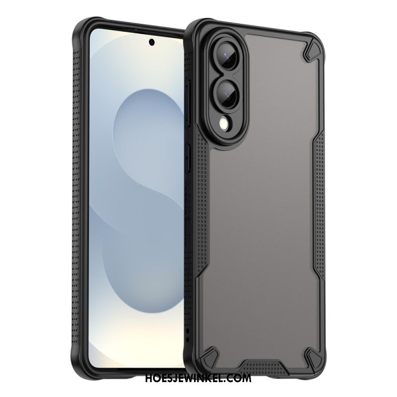 Hoesje Samsung Galaxy S25 5g Edge Geborsteld Doorschijnend