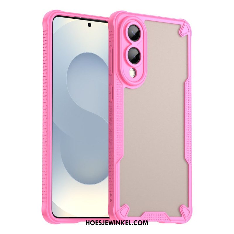 Hoesje Samsung Galaxy S25 5g Edge Geborsteld Doorschijnend