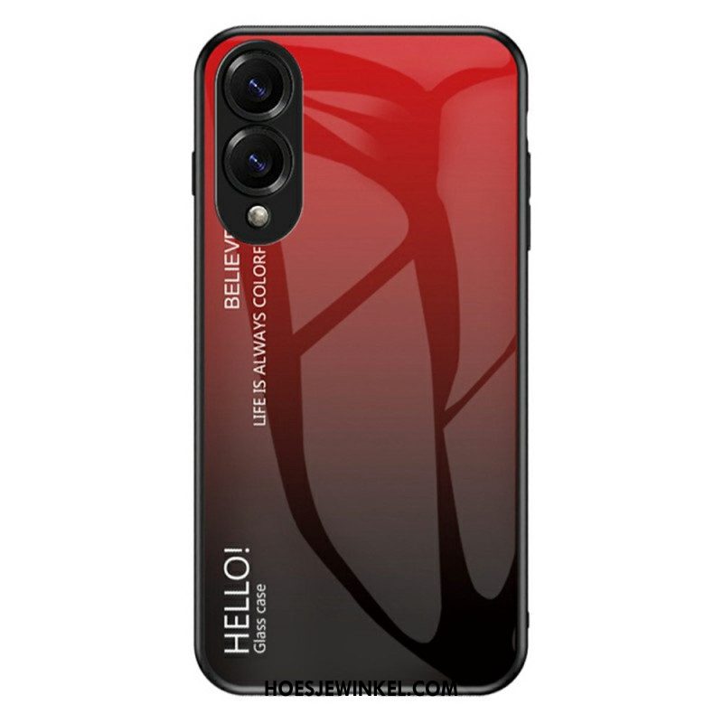 Hoesje Samsung Galaxy S25 5g Edge Gehard Glas