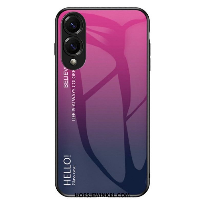 Hoesje Samsung Galaxy S25 5g Edge Gehard Glas