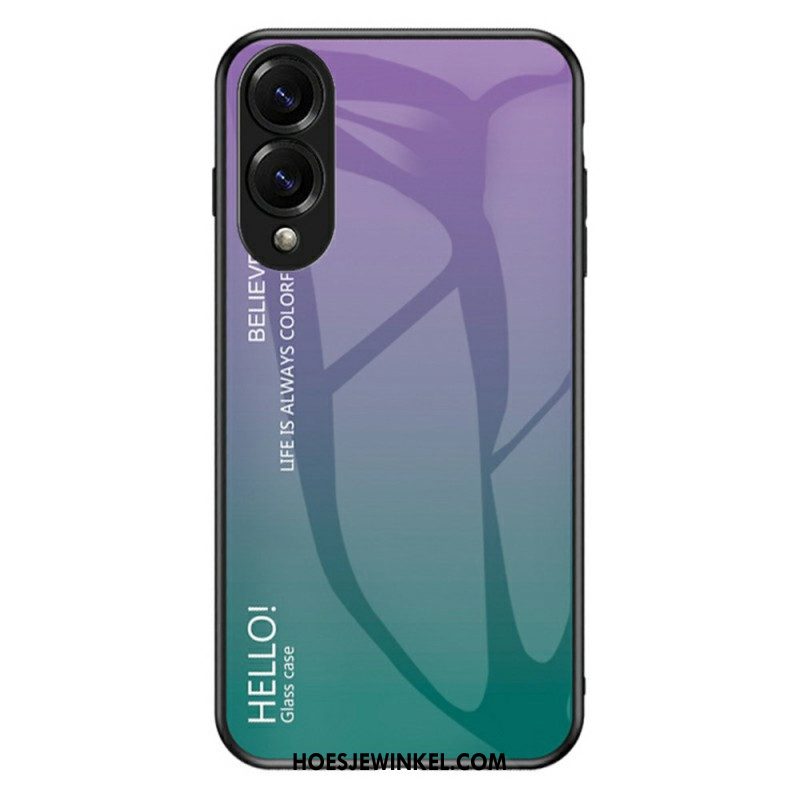 Hoesje Samsung Galaxy S25 5g Edge Gehard Glas